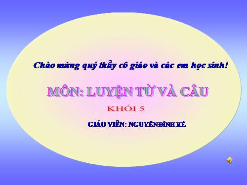 Tuần 30. MRVT: Nam và nữ