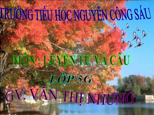 Tuần 23-24. MRVT: Trật tự - An ninh