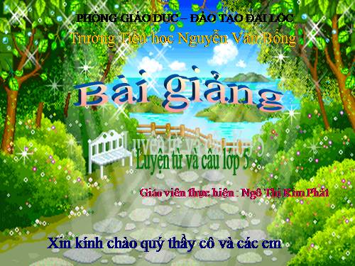 Tuần 23-24. MRVT: Trật tự - An ninh