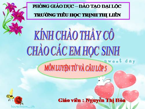 Tuần 23-24. MRVT: Trật tự - An ninh