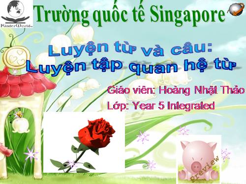 Tuần 12-13. Luyện tập về quan hệ từ