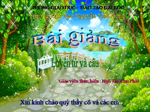 Tuần 23-24. MRVT: Trật tự - An ninh