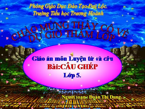 Tuần 19. Câu ghép