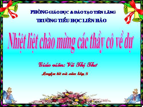 Tuần 14. Ôn tập về từ loại