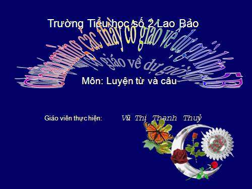 Tuần 14. Ôn tập về từ loại