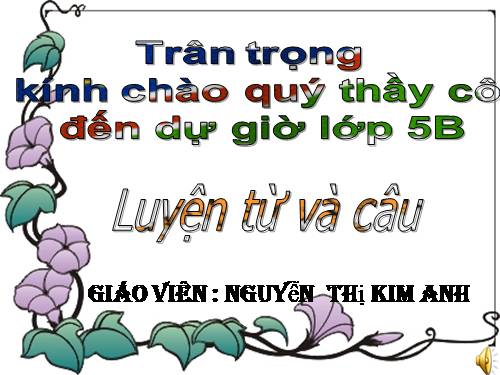 Tuần 26-27. MRVT: Truyền thống