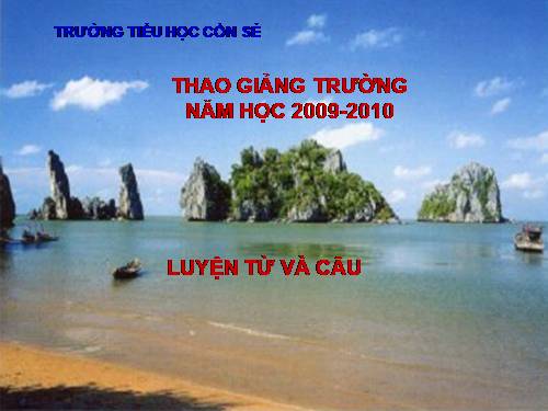 Tuần 12-13. Luyện tập về quan hệ từ