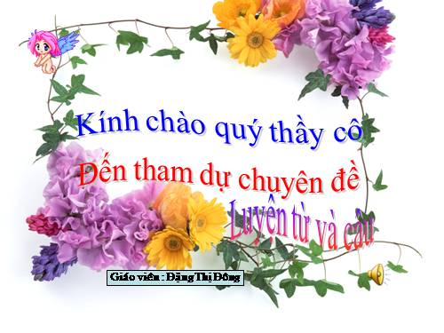 Tuần 11. Đại từ xưng hô