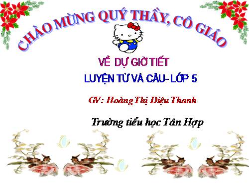 Tuần 20-21-22-23. Nối các vế câu ghép bằng quan hệ từ