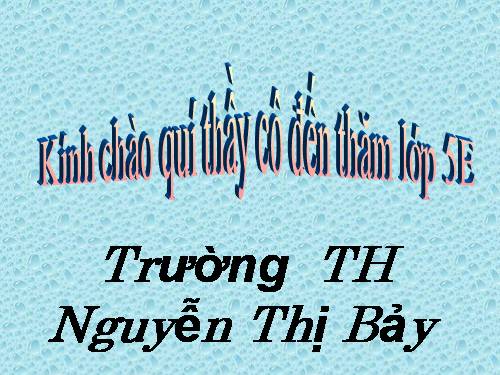 Tuần 26-27. MRVT: Truyền thống