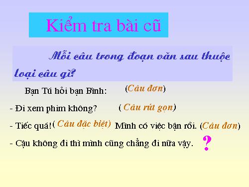 Tuần 19. Câu ghép