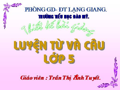 Tuần 20-21. MRVT: Công dân