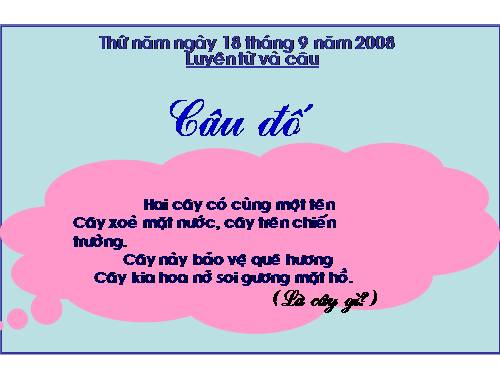 Tuần 5. Từ đồng âm