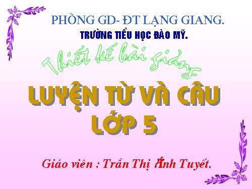 Tuần 20-21. MRVT: Công dân