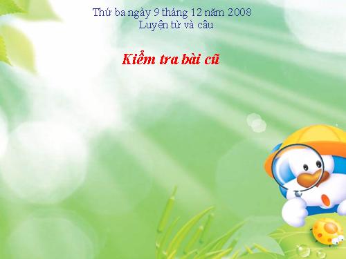 Tuần 12-13. MRVT: Bảo vệ môi trường