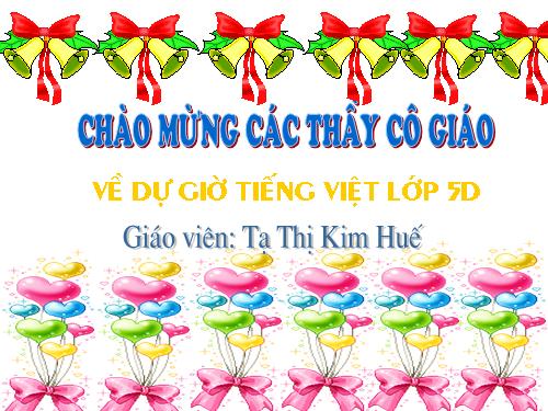 Tuần 27. Liên kết các câu trong bài bằng từ ngữ nối