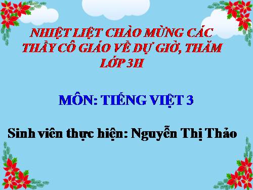 Tuần 25. Kể về lễ hội