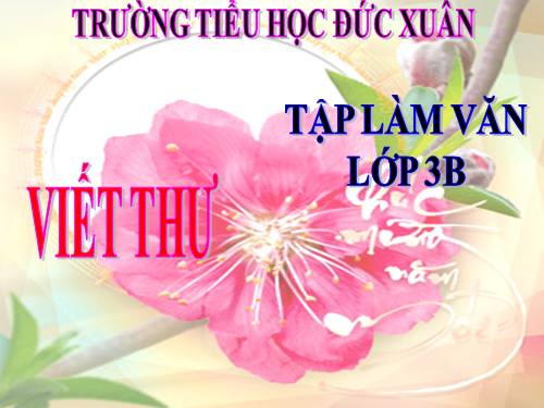 Tuần 13. Viết thư