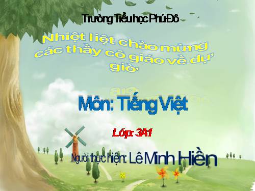 Tuần 23. Kể lại một buổi biểu diễn nghệ thuật