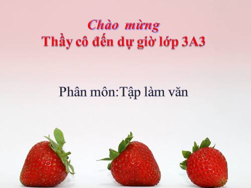 Tuần 8. Kể về người hàng xóm