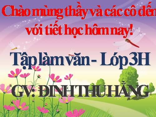 Tuần 29. Viết về một trận thi đấu thể thao