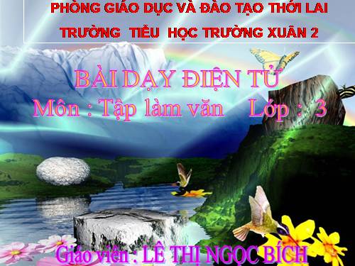 Tuần 13. Viết thư