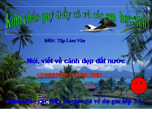 Tuần 12. Nói, viết về cảnh đẹp đất nước