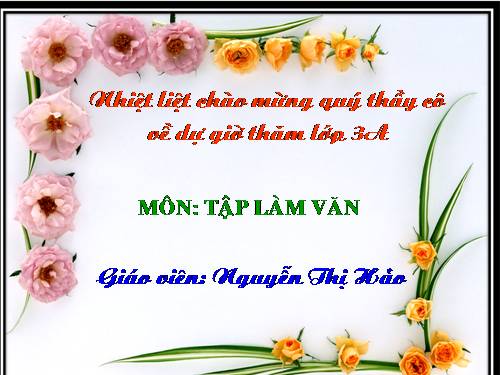Tuần 32. Nói, viết về bảo vệ môi trường