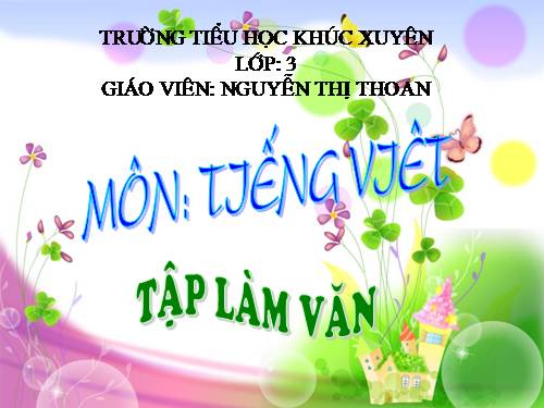 Tuần 7. Nghe-kể: Không nỡ nhìn. Tập tổ chức cuộc họp