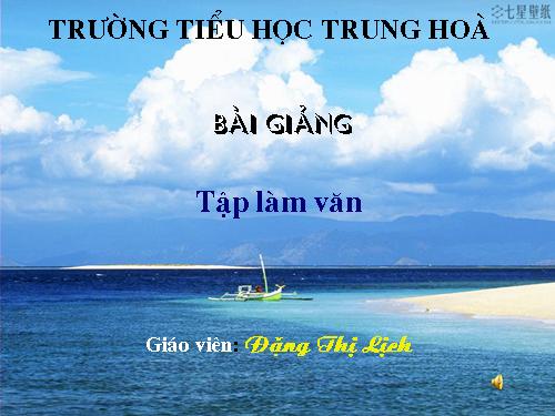 Tuần 8. Kể về người hàng xóm