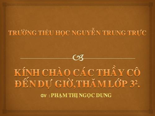 Tuần 8. Kể về người hàng xóm