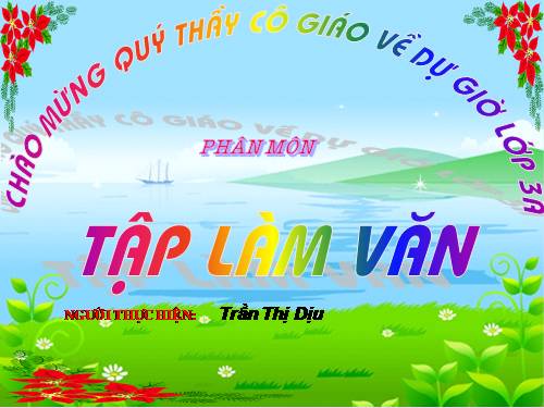 Tuần 26. Kể về một ngày hội