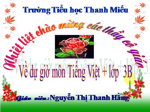 Tuần 32. Nói, viết về bảo vệ môi trường