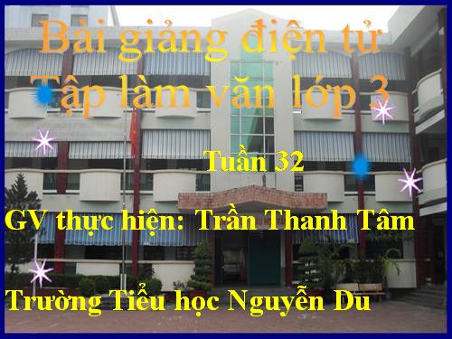 Tuần 32. Nói, viết về bảo vệ môi trường