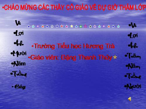 Tuần 31. Thảo luận về bảo vệ môi trường