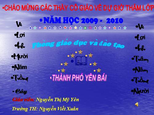 Tuần 31. Thảo luận về bảo vệ môi trường