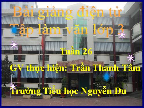 Tuần 26. Kể về một ngày hội