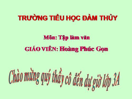 Tuần 12. Nói, viết về cảnh đẹp đất nước