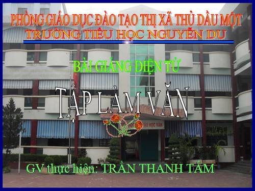 Tuần 8. Kể về người hàng xóm