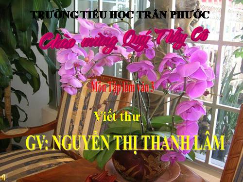 Tuần 13. Viết thư