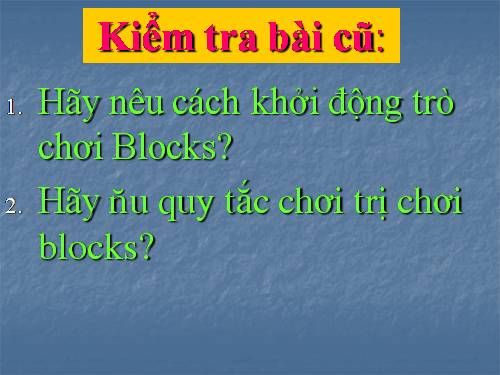 Chương II. Bài 2. Trò chơi Dots