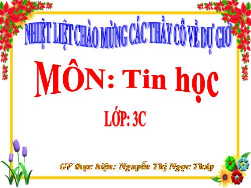 Chương III. Bài 4. Tập gõ các phím ở hàng phím số