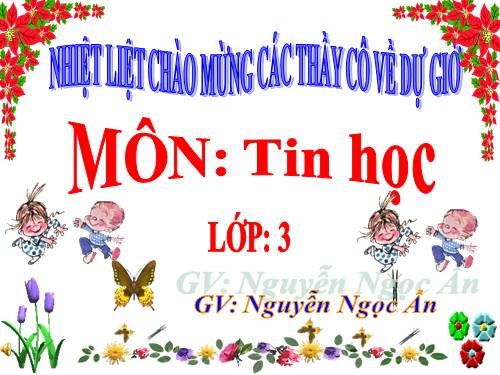 Chương III. Bài 4. Tập gõ các phím ở hàng phím số