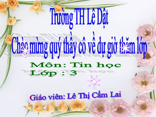 Chương IV. Bài 4. Tẩy, xóa hình