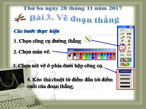 Chương IV. Bài 3. Vẽ đoạn thẳng