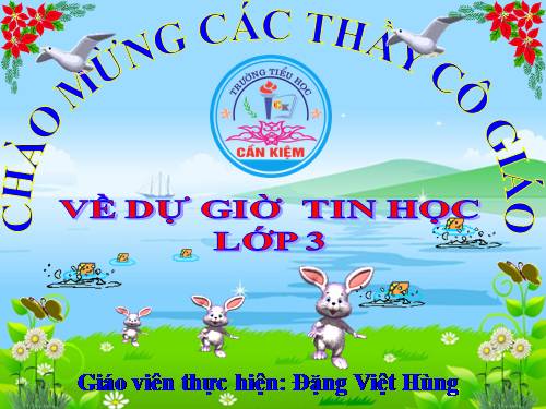 Chương III. Bài 2. Tập gõ các phím ở hàng trên