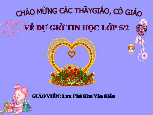 Chương III. Bài 2. Tập gõ các phím ở hàng trên