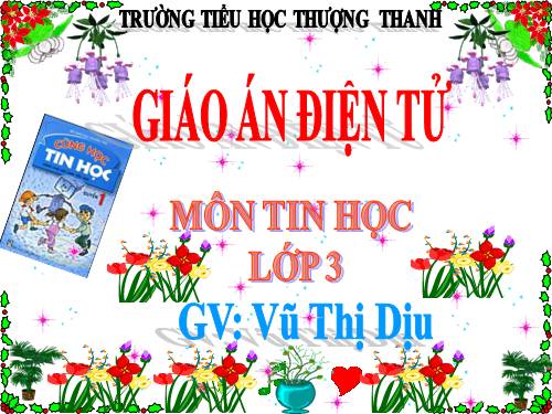 Chương III. Bài 2. Tập gõ các phím ở hàng trên