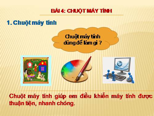 Chương I. Bài 4. Chuột máy tính