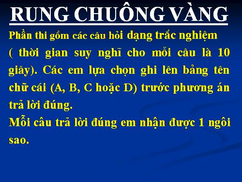 Ôn tập lớp 5_Em tập vẽ_Rung chuông vàng